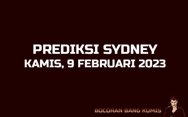 Prediksi Togel Sydney 9 Februari 2023